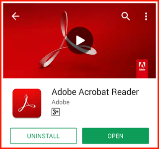 Adobe Acrobat Reader Android App