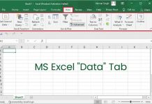 MS Excel Data Tab in Hindi
