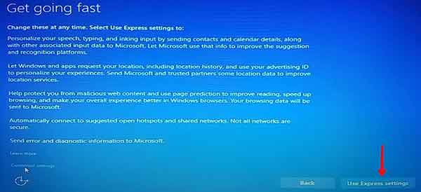 Windows10 Installation Step11
